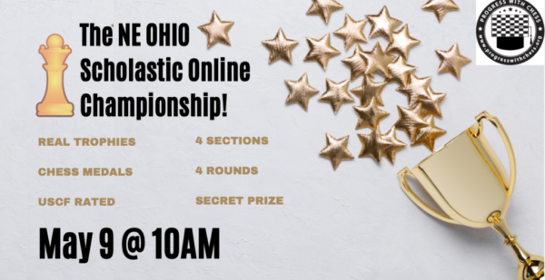 The first USCF rated online scholastic tournament occurred on May 9th