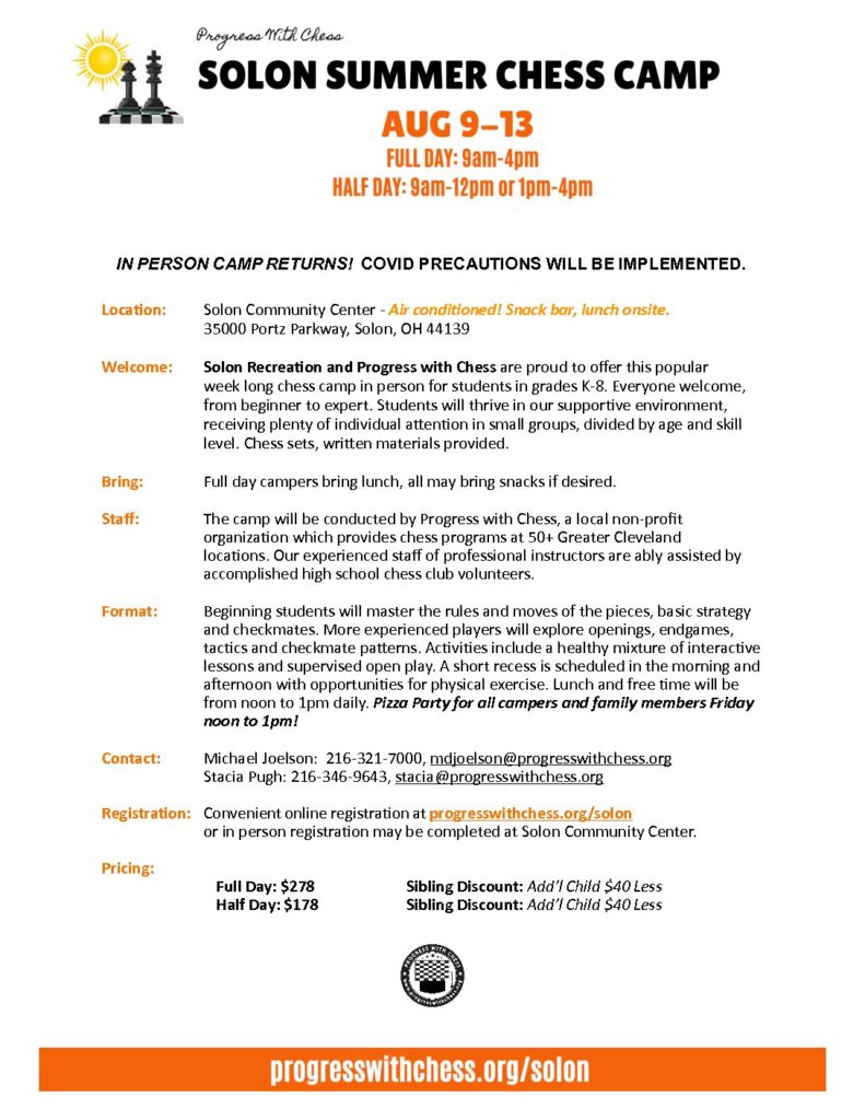 Solon Recreation Camp 21 &raquo; Solon Recreation Camp 21 pdf