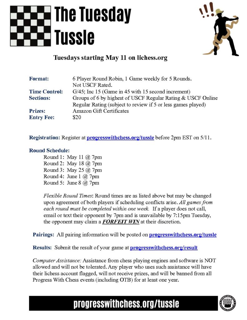 Tuesday Tussle 9 Flyer &raquo; Tuesday Tussle 9 Flyer pdf