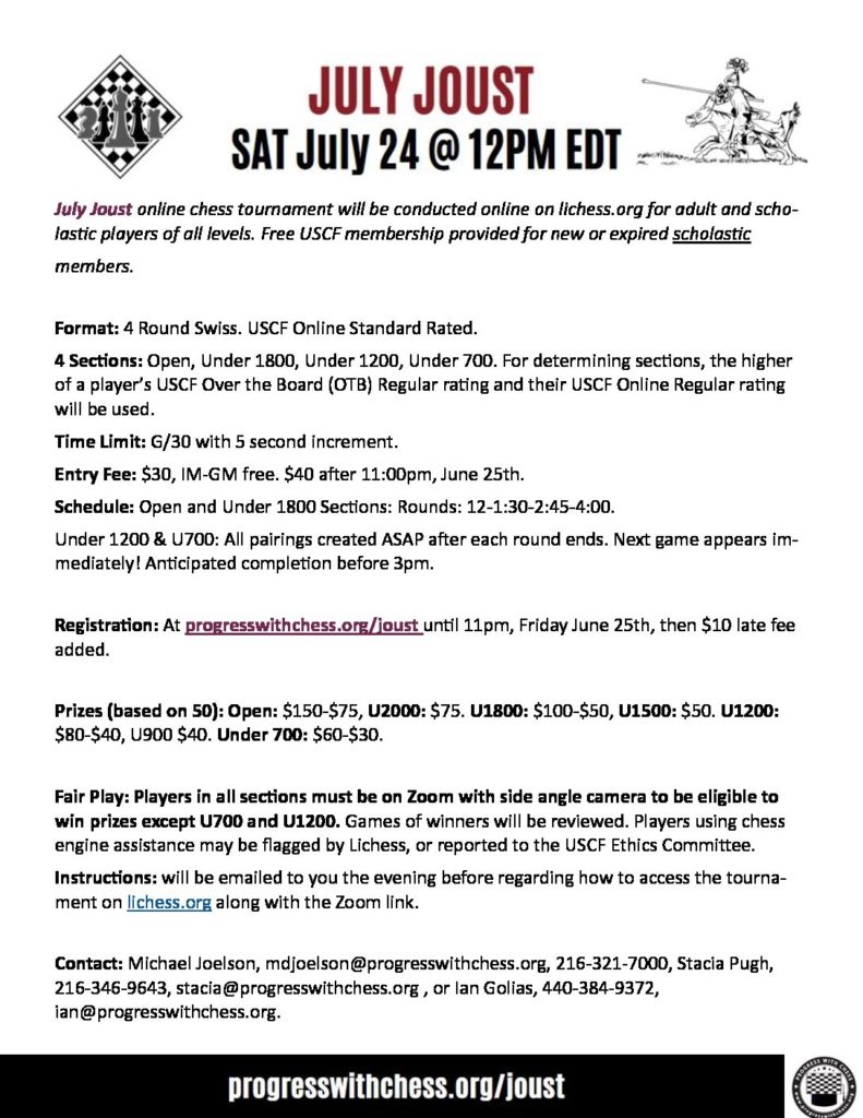Joust Flyer » Joust Flyer pdf