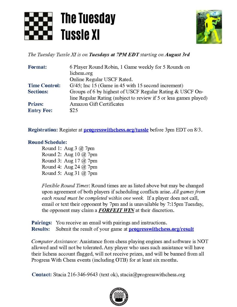 Tuesday Tussle Flyer XI &raquo; Tuesday Tussle Flyer XI pdf