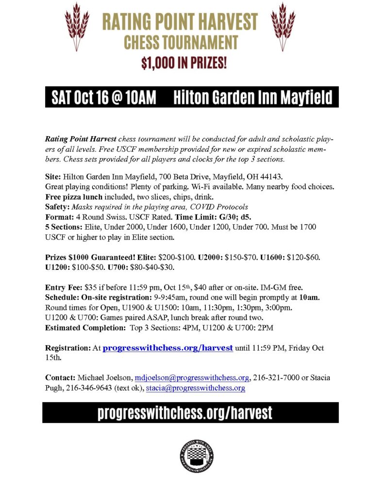 Rating Point Harvest Flyer &raquo; Rating Point Harvest Flyer 1 pdf