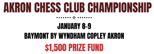 Akron Chess Club Championship Registered Players List » Progress