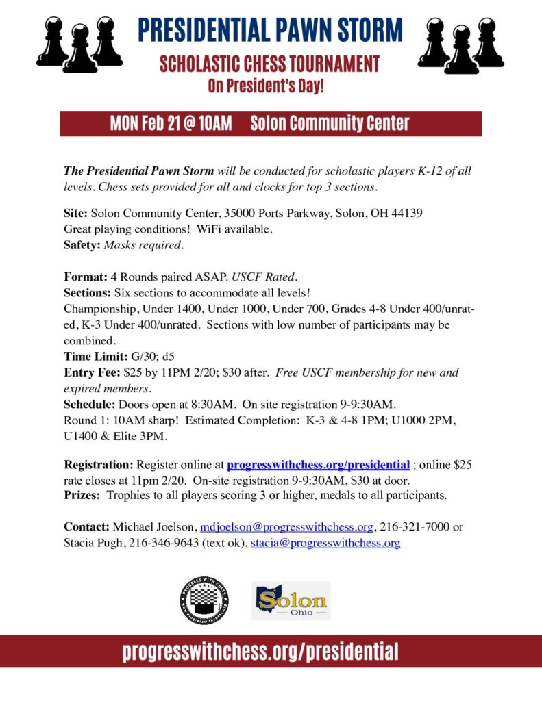 Presidential Pawn Storm Flyer 22 &raquo; Presidential Pawn Storm Flyer 22 pdf