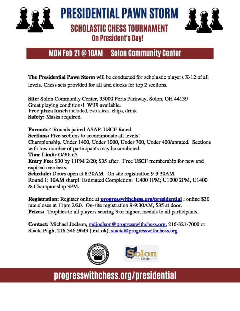 Presidential Pawn Storm Flyer 22 &raquo; Presidential Pawn Storm Flyer 22 pdf