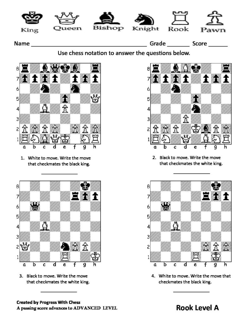 Rook Level A &raquo; Rook Level A pdf