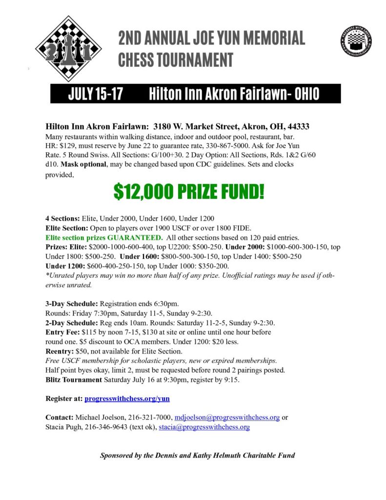 Joe Yun Memorial 22 Flyer &raquo; Joe Yun Memorial 22 Flyer pdf