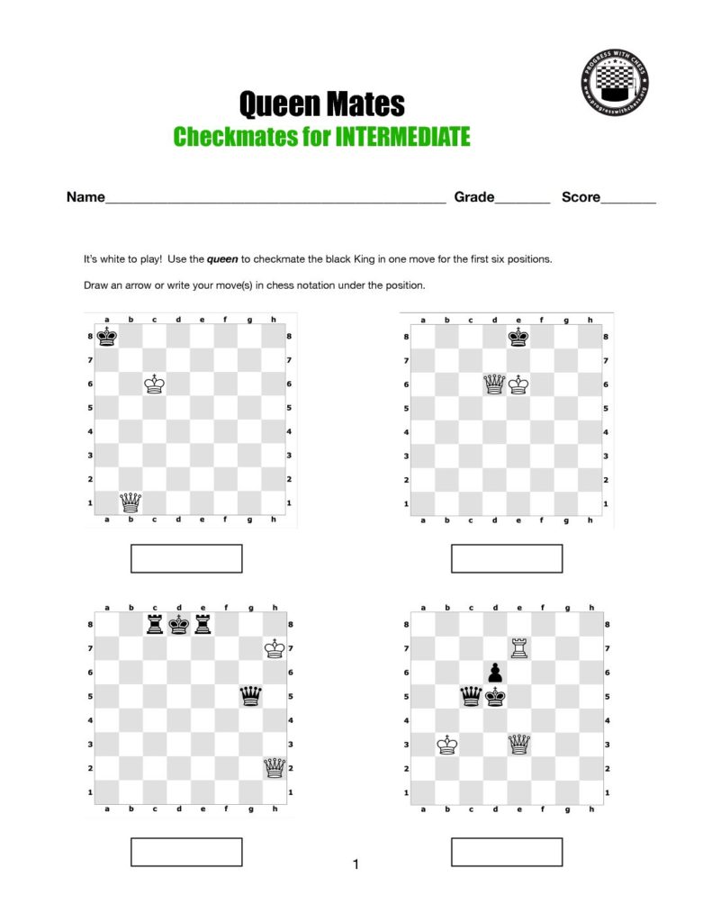 11 Queen Mates for Intermediate &raquo; 11 Queen Mates for Intermediate pdf