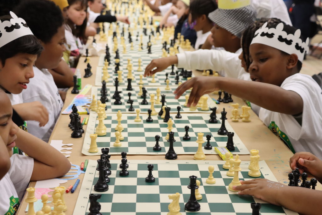 Greensboro kids challenge chess master