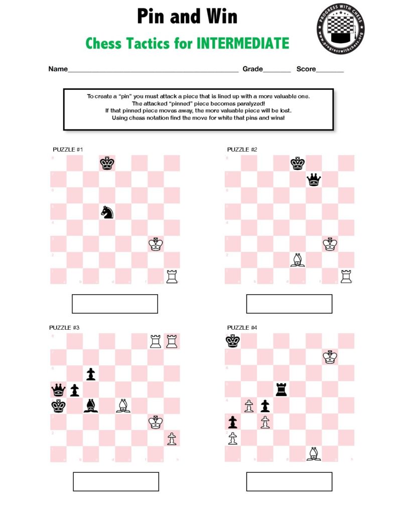 02 Pin and Win Intermediate Worksheet &raquo; 02 Pin and Win Intermediate Worksheet 1 pdf