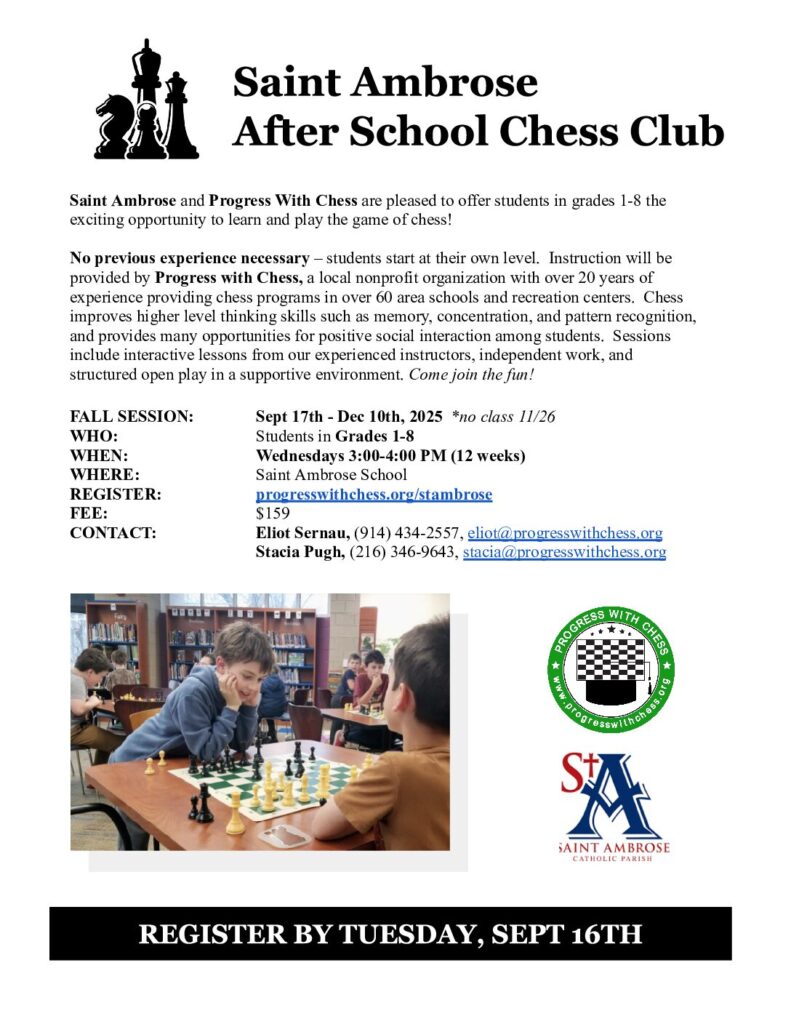 Saint Ambrose Chess &raquo; Saint Ambrose Chess pdf