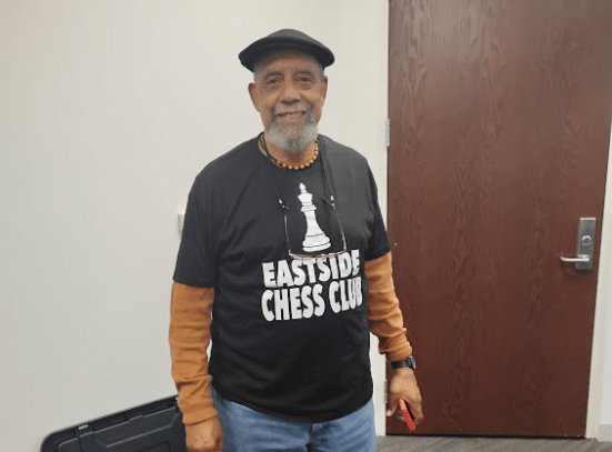 An East Side chess player and East Side Chess Club member